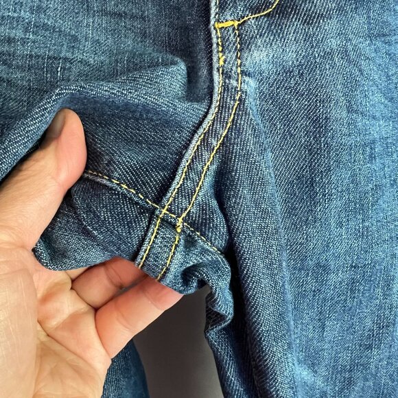 Paper Denim & Cloth Womens Mid Rise Bootcut Denim Sz 31 Medium Wash - Picture 5 of 11